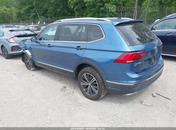 3VV2B7AX3JM221017 2018 VOLKSWAGEN TIGUAN Blue Tył lewy