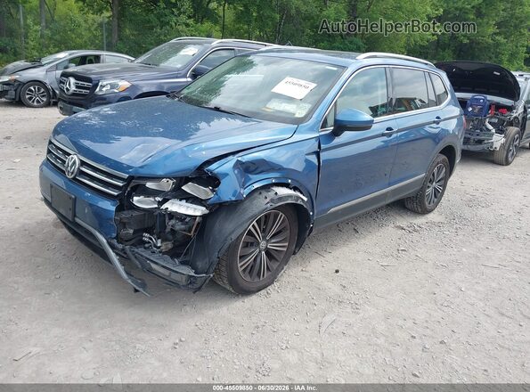3VV2B7AX3JM221017 2018 VOLKSWAGEN TIGUAN Blue Przód lewy
