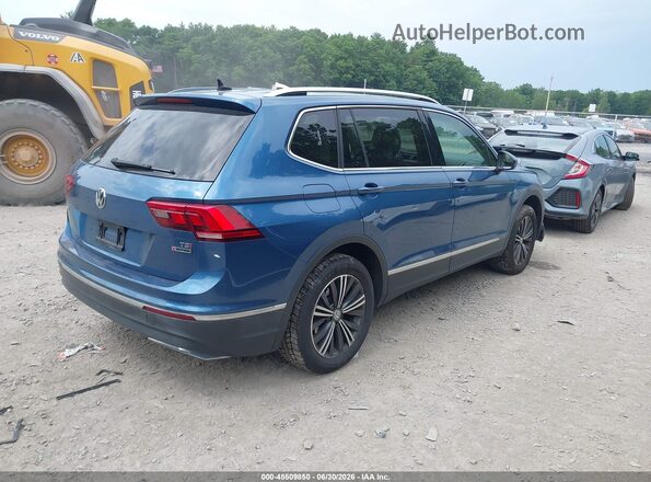3VV2B7AX3JM221017 2018 VOLKSWAGEN TIGUAN Blue Tył prawy