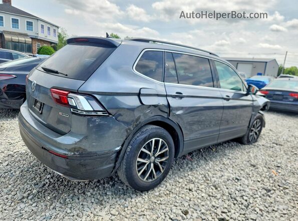 3VV2B7AX3KM077860 2019 VOLKSWAGEN TIGUAN Gray Задня права чверть