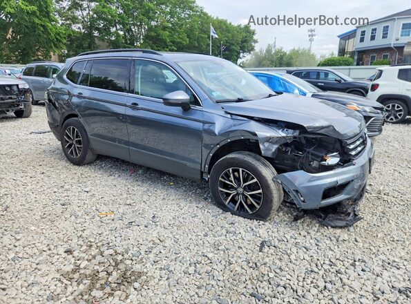 3VV2B7AX3KM077860 2019 VOLKSWAGEN TIGUAN Gray Передня права чверть