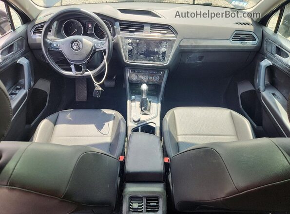 3VV2B7AX3KM077860 2019 VOLKSWAGEN TIGUAN Gray Вид панелі приладів