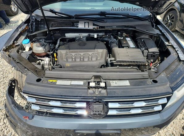 3VV2B7AX3KM077860 2019 VOLKSWAGEN TIGUAN Gray Вид підкапотного простору