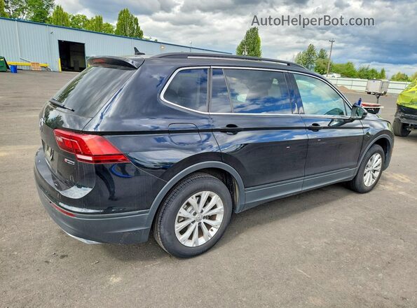 3VV2B7AX3KM098417 2019 VOLKSWAGEN TIGUAN Black Задня права чверть