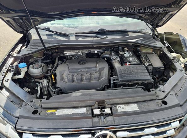 3VV2B7AX3KM098417 2019 VOLKSWAGEN TIGUAN Black Вид задньої частини салону