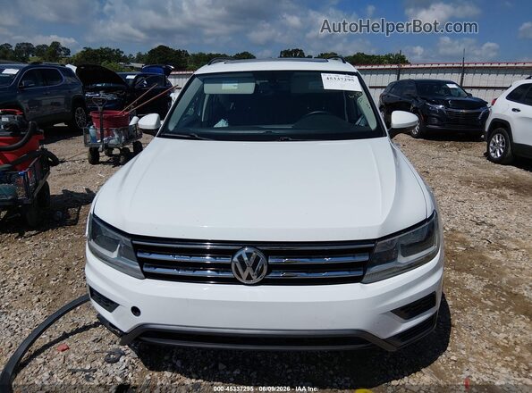 3VV2B7AX3KM139676 2019 VOLKSWAGEN TIGUAN White Instrument cluster view