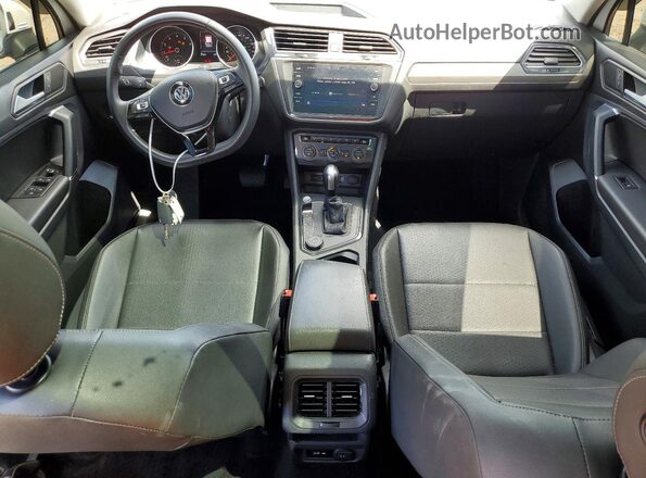 3VV2B7AX3LM071638 2020 VOLKSWAGEN TIGUAN White წინა პანელის ხედი