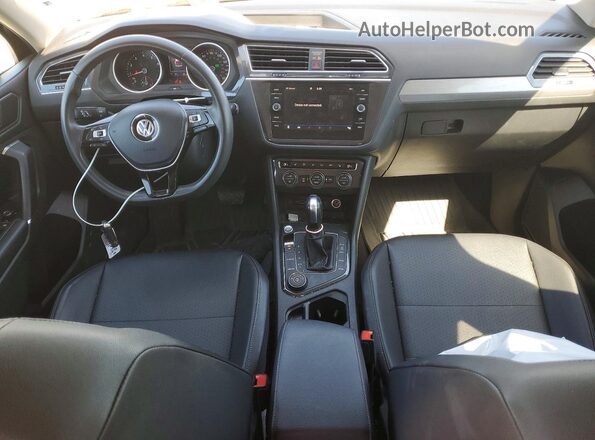 3VV2B7AX3LM104797 2020 VOLKSWAGEN TIGUAN Black Вид панелі приладів