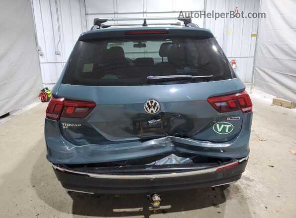 3VV2B7AX3LM135502 2020 VOLKSWAGEN TIGUAN Green Հետևի տեսք