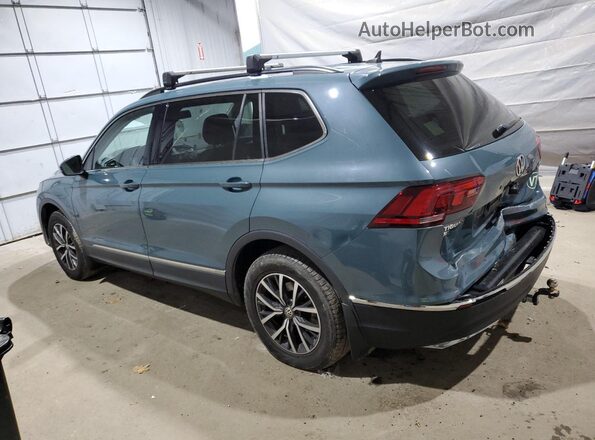 3VV2B7AX3LM135502 2020 VOLKSWAGEN TIGUAN Green Հետևի ձախ