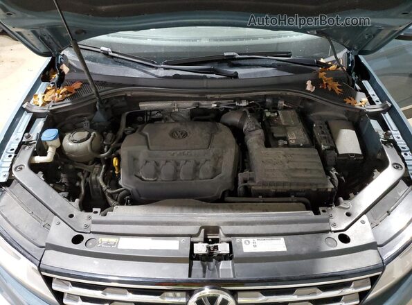 3VV2B7AX3LM135502 2020 VOLKSWAGEN TIGUAN Green Շարժիչի բաժամունքի տեսք