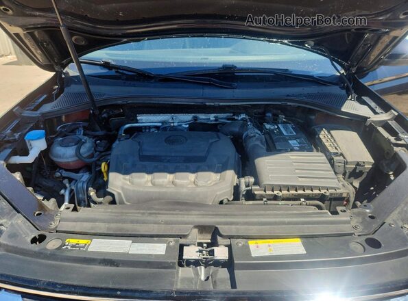 3VV2B7AX3LM174817 2020 VOLKSWAGEN TIGUAN Черный Вид задней части салона