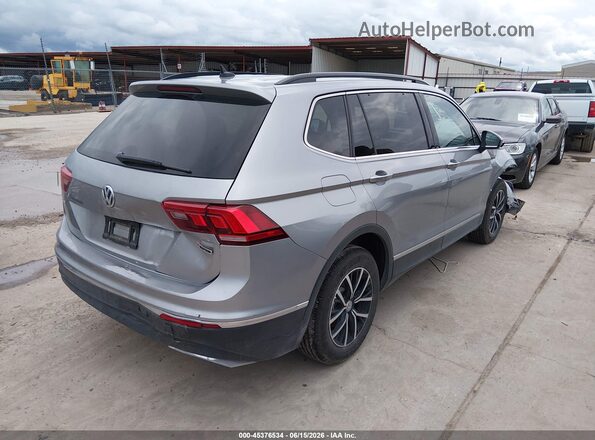 3VV2B7AX3MM078400 2021 VOLKSWAGEN TIGUAN Blue Trasero derecho