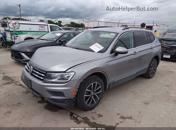 3VV2B7AX3MM078400 2021 VOLKSWAGEN TIGUAN Blue Vista tres cuartos delantera izquierda