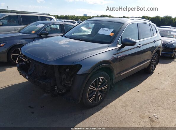 3VV2B7AX4JM030593 2018 VOLKSWAGEN TIGUAN Gray Առջևի ձախ երեք քառորդ տեսարան