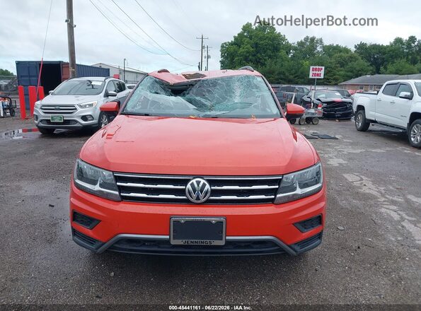 3VV2B7AX4JM167873 2018 VOLKSWAGEN TIGUAN Оранжевый Вид щитка приборов