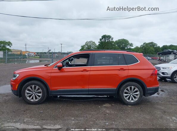 3VV2B7AX4JM167873 2018 VOLKSWAGEN TIGUAN Оранжевый Панорамный вид салона 360°