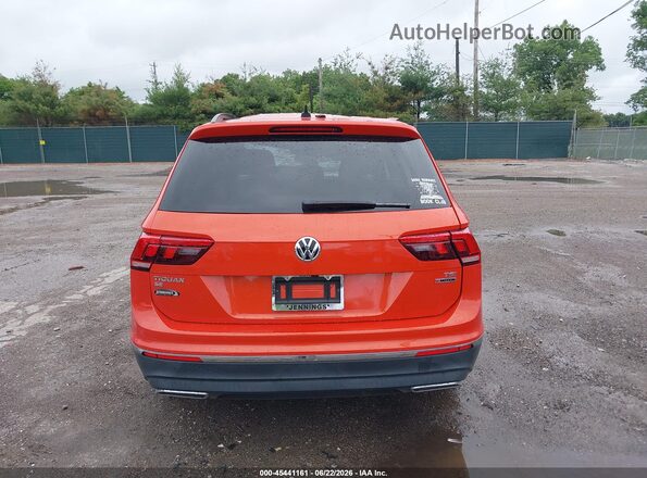 3VV2B7AX4JM167873 2018 VOLKSWAGEN TIGUAN Оранжевый 