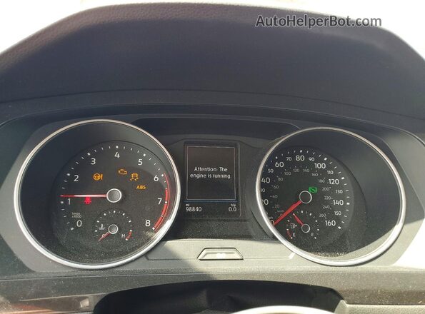 3VV2B7AX4JM171180 2018 VOLKSWAGEN TIGUAN Burgundy 