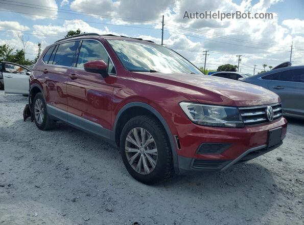 3VV2B7AX4JM171180 2018 VOLKSWAGEN TIGUAN Burgundy 