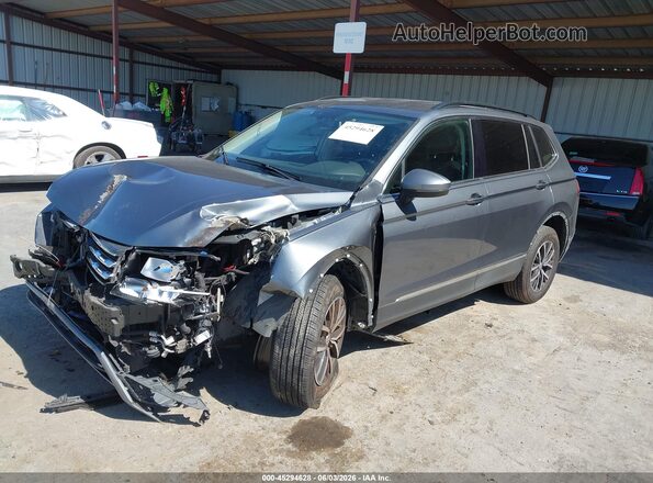 3VV2B7AX4JM204808 2018 VOLKSWAGEN TIGUAN Gray Front left