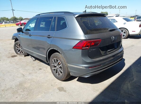 3VV2B7AX4JM204808 2018 VOLKSWAGEN TIGUAN Gray Rear left