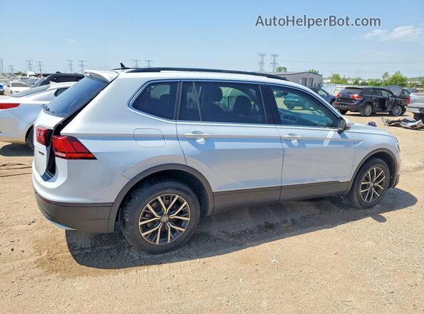 3VV2B7AX4KM072781 2019 VOLKSWAGEN TIGUAN Silver Задня права чверть