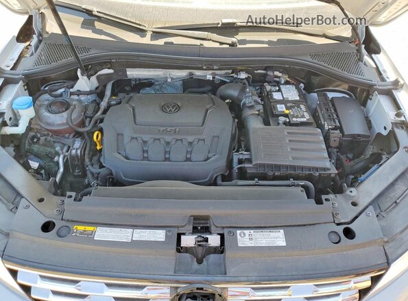 3VV2B7AX4KM072781 2019 VOLKSWAGEN TIGUAN Silver Вид задньої частини салону