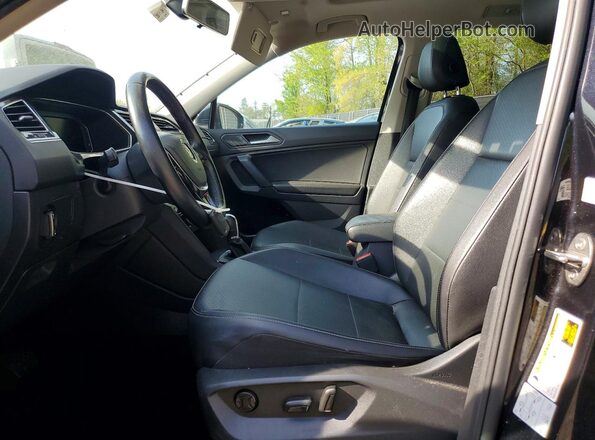 3VV2B7AX4KM079665 2019 VOLKSWAGEN TIGUAN Black Вид салону спереду