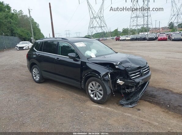 3VV2B7AX4KM092075 2019 VOLKSWAGEN TIGUAN Black Front view