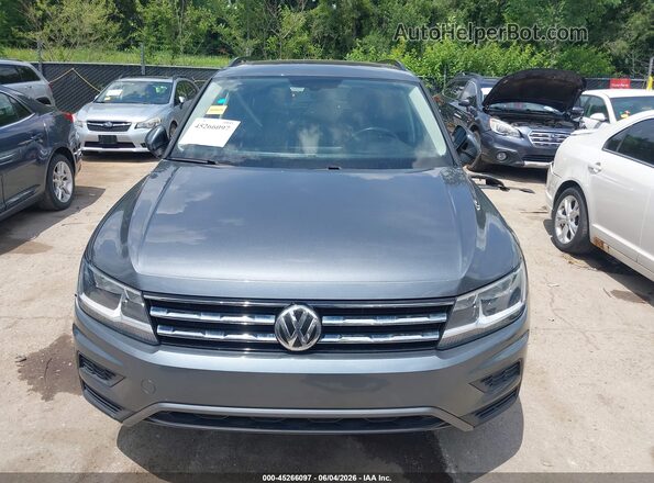 3VV2B7AX4LM071020 2020 VOLKSWAGEN TIGUAN Gray Вид щитка приладів