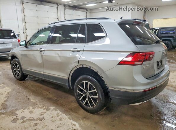 3VV2B7AX4MM003625 2021 VOLKSWAGEN TIGUAN Silver Задня ліва чверть