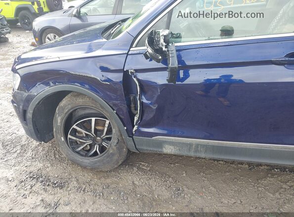 3VV2B7AX4MM099322 2021 VOLKSWAGEN TIGUAN Blue წინა ხედი