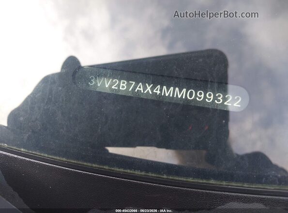 3VV2B7AX4MM099322 2021 VOLKSWAGEN TIGUAN Blue ძრავის განყოფილების ხედი