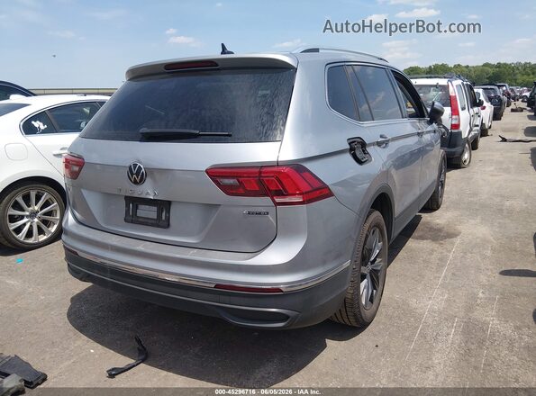 3VV2B7AX4NM026646 2022 VOLKSWAGEN TIGUAN Gray Trasero derecho
