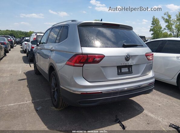 3VV2B7AX4NM026646 2022 VOLKSWAGEN TIGUAN Gray Trasero izquierdo