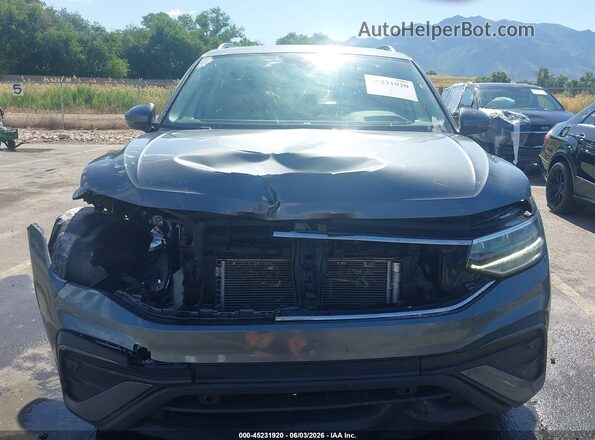 3VV2B7AX4NM037923 2022 VOLKSWAGEN TIGUAN Gray Widok zestawu wskaźników