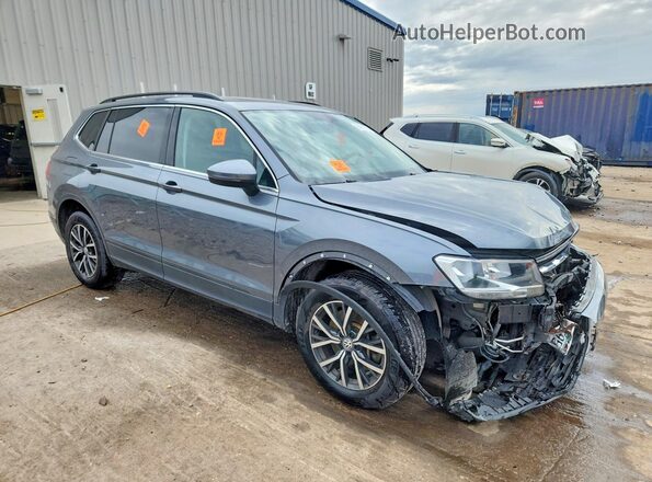 3VV2B7AX5KM010080 2019 VOLKSWAGEN TIGUAN Gray Առջևի աջ