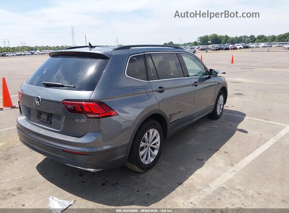 3VV2B7AX5KM017174 2019 VOLKSWAGEN TIGUAN Gray Rear right