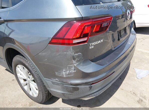 3VV2B7AX5KM017174 2019 VOLKSWAGEN TIGUAN Gray Front view
