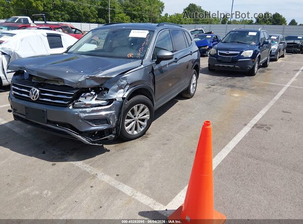 3VV2B7AX5KM017174 2019 VOLKSWAGEN TIGUAN Gray Front left