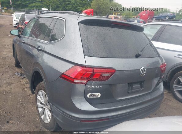 3VV2B7AX5KM042902 2019 VOLKSWAGEN TIGUAN Серый Задняя левая четверть