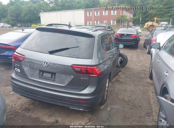 3VV2B7AX5KM042902 2019 VOLKSWAGEN TIGUAN Серый Задняя правая четверть