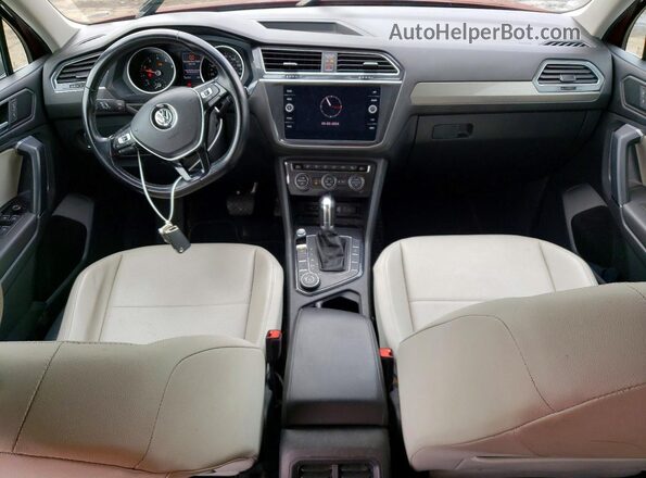 3VV2B7AX5KM064835 2019 VOLKSWAGEN TIGUAN Red 