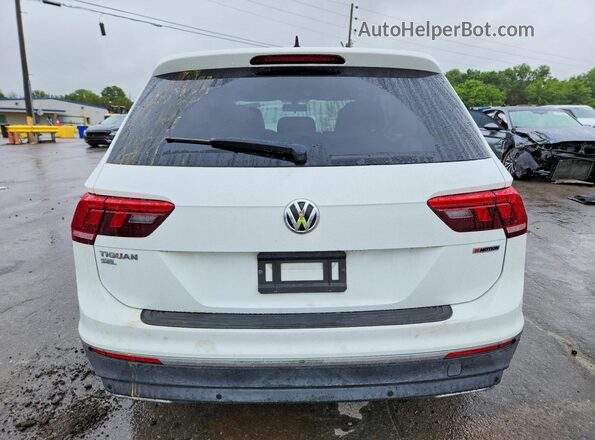 3VV2B7AX5KM086673 2019 VOLKSWAGEN TIGUAN Белый Вид сзади