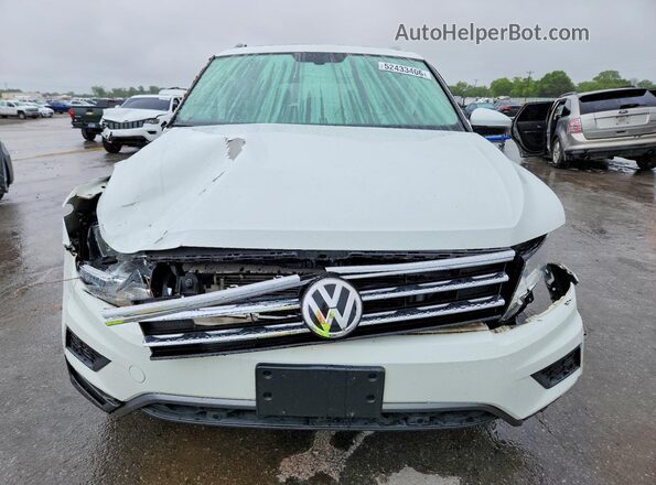 3VV2B7AX5KM086673 2019 VOLKSWAGEN TIGUAN Белый Вид спереди