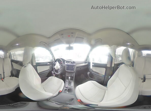 3VV2B7AX5KM086673 2019 VOLKSWAGEN TIGUAN Белый Панорамный вид салона 360°