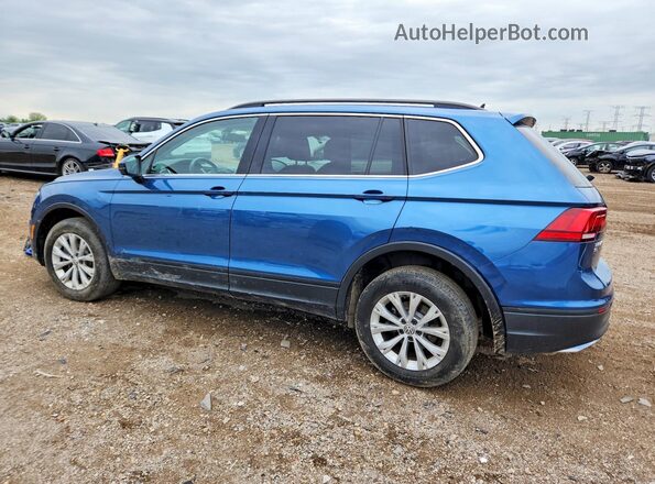 3VV2B7AX5KM100510 2019 VOLKSWAGEN TIGUAN Blue Tył lewy