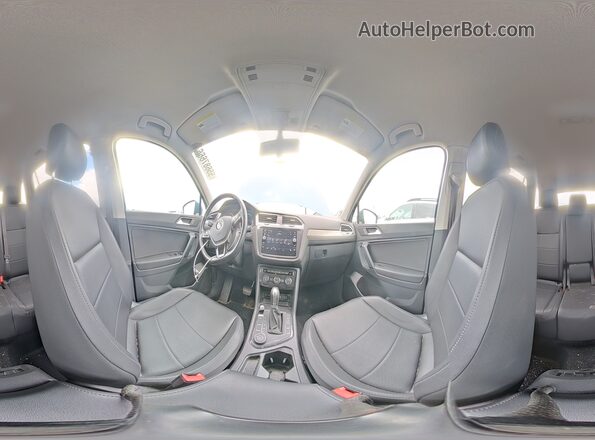 3VV2B7AX5KM100510 2019 VOLKSWAGEN TIGUAN Blue Widok naklejki z numerem VIN