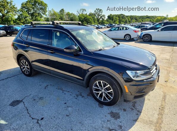3VV2B7AX5KM129506 2019 VOLKSWAGEN TIGUAN Gray Przód prawy